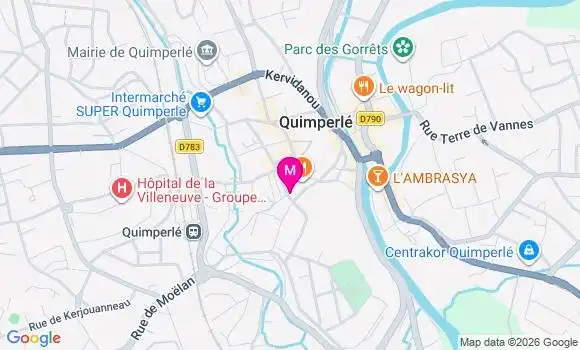 Localisation Servane Henaff