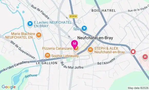 Localisation Xavière Duhautois
