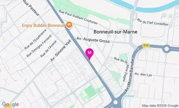 Localisation Myriam Hadj Mohammed