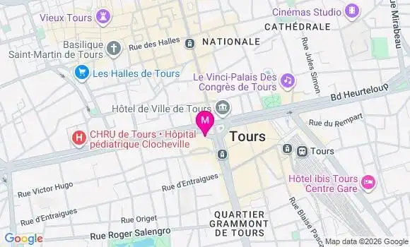 Localisation Clara Mionnet