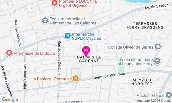 Localisation Camille Orlhac
