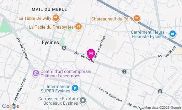 Localisation Clementine Huguet