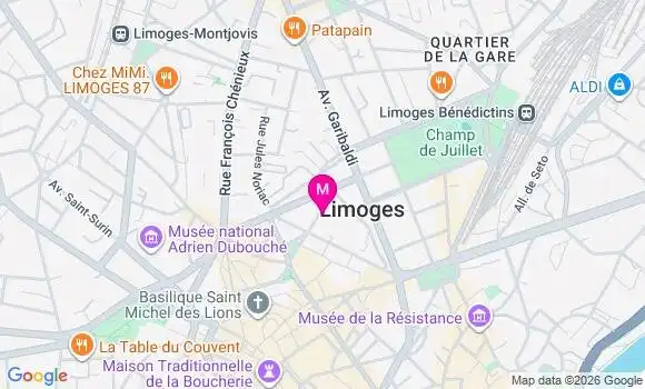 Localisation Thomas Barriere