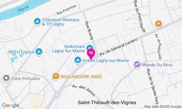 Localisation Amandine Vast