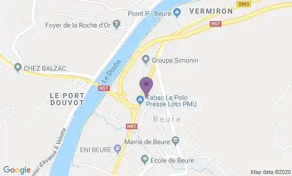 Localisation Mathilde Blot