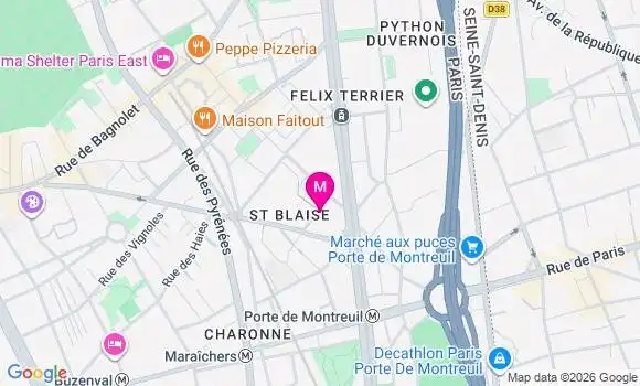 Localisation Lucie Louail