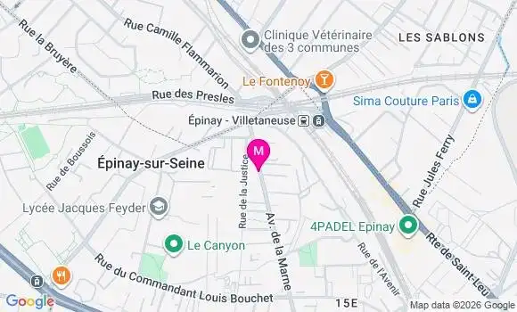 Localisation Manon Charles