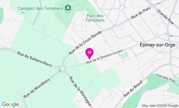 Localisation Caroline Ferdinand