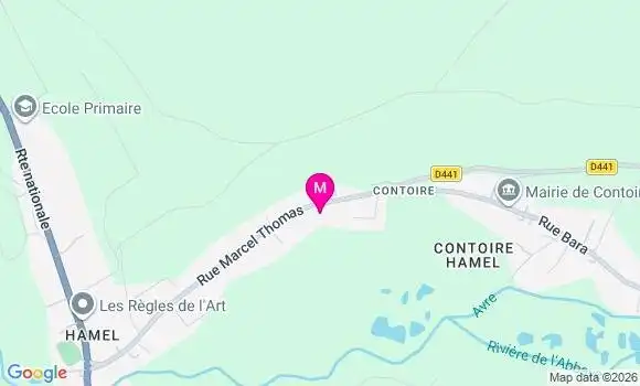 Localisation Ambre Dessaint
