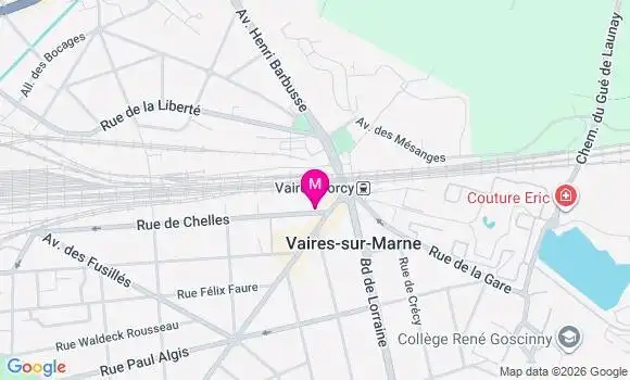 Localisation Amandine Vaillant
