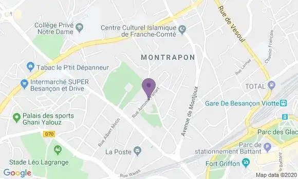 Localisation Olivier Chegnion