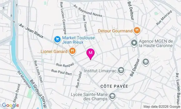 Localisation Juliette Bras