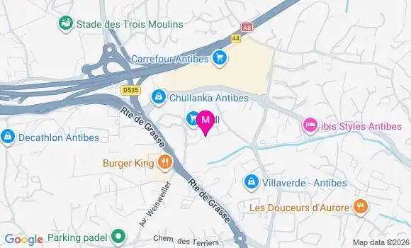 Localisation Delphine Richet