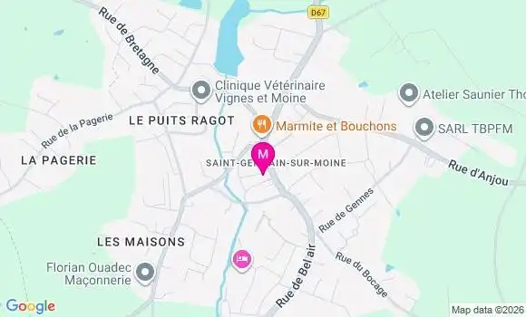 Localisation Justin Fillonneau