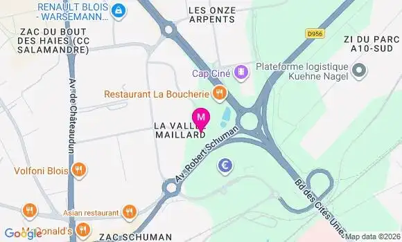 Localisation Justine Oustric
