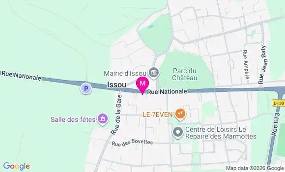 Localisation Camille Bertrand