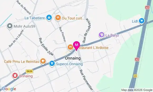 Localisation Justine Croguennec