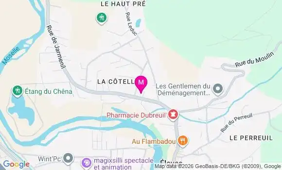 Localisation Aurelie Denier