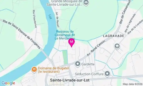 Localisation Arnaud Larrieu