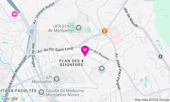 Localisation Justin Plantier