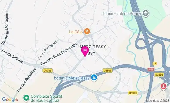 Localisation Coraly Debressy