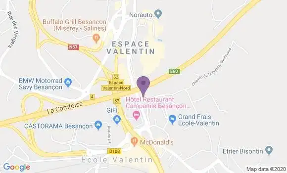 Localisation Jean Baillaud