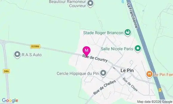 Localisation Lou Delmas