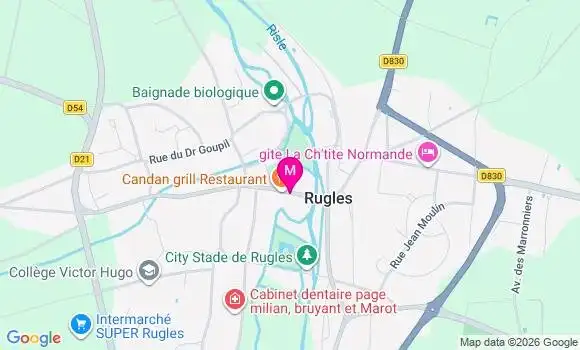 Localisation Lucie Leclere