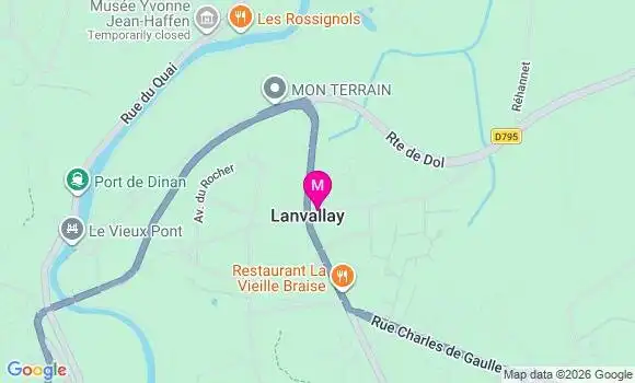 Localisation Laurine Leduc