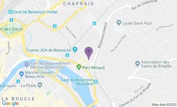 Localisation Nicolas Parmentier