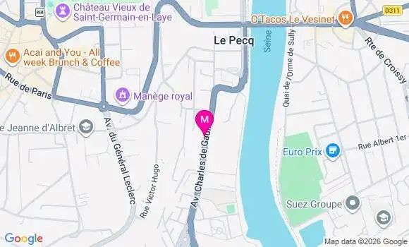 Localisation Perrine Parizot