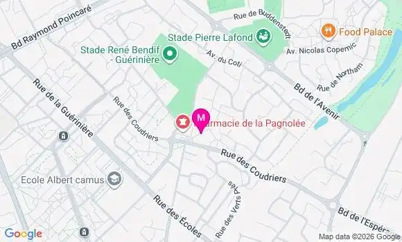 Localisation Phedre Leforestier