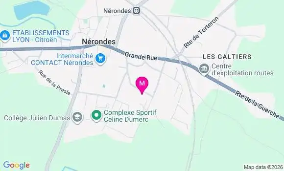 Localisation Juliette Anger