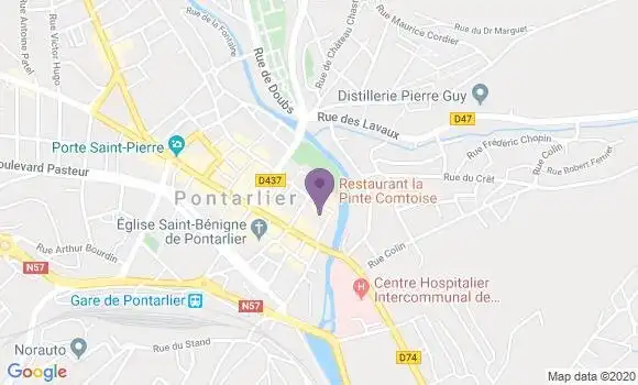 Localisation Christine Pernet