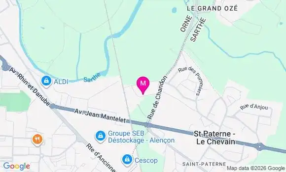 Localisation Anthony Alexandre Louro