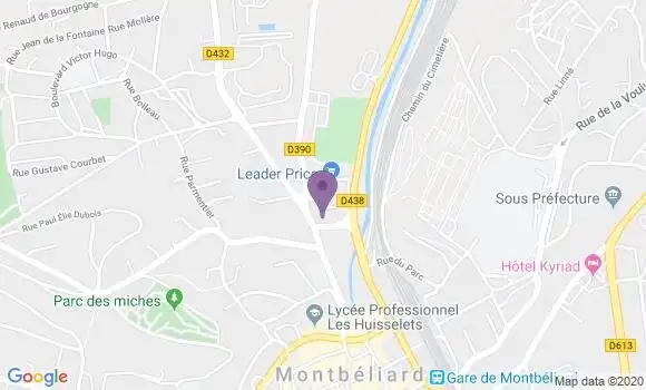 Localisation Justine Perron