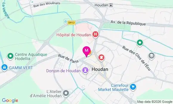Localisation Dorine Chauffete