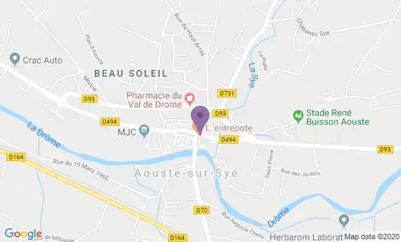 Localisation Bertrand Larrere