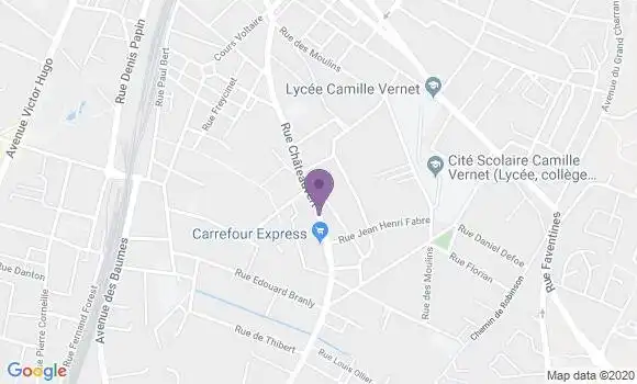 Localisation Marie Dubuet