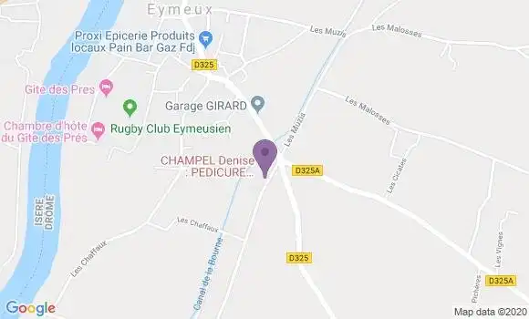 Localisation Denise Champel