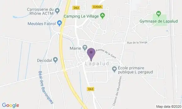 Localisation Emmanuel Parisot