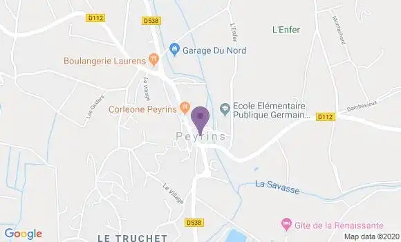 Localisation Marjolaine Ramos
