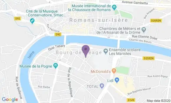 Localisation Pierre Sabas