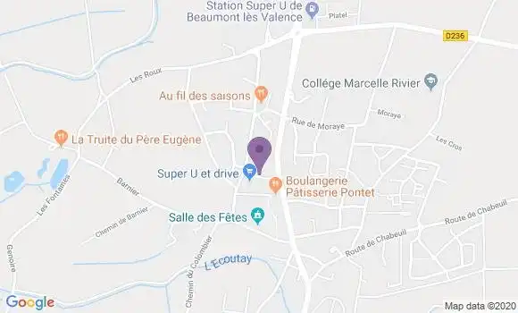 Localisation Clémence Thibault