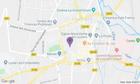 Localisation Catherine Burgan