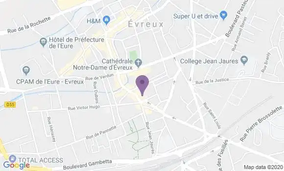 Localisation Nathalie Trunet