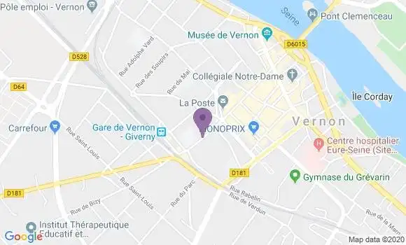 Localisation Jean Baptiste Vittecoq