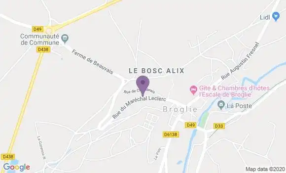 Localisation Lambert Garrigues
