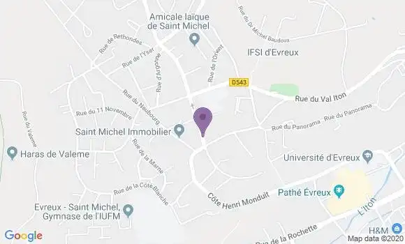 Localisation Pierre Chaplain