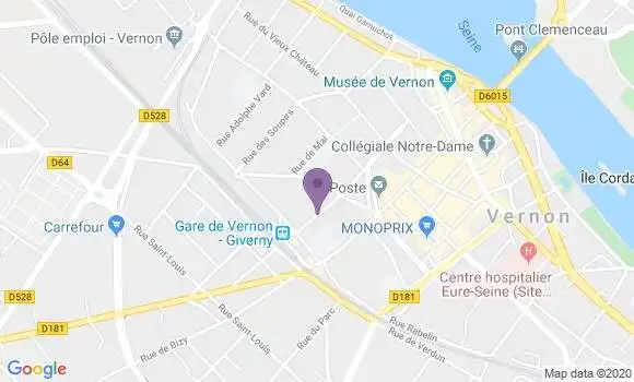 Localisation Christine De Castelet